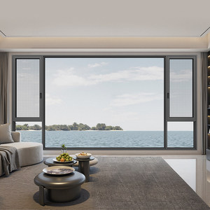 Finestre e Porte Jinpaiya <span class=keywords><strong>su</strong></span> <span class=keywords><strong>Misura</strong></span> Serie Pioneer 5, Design Postmoderno, <span class=keywords><strong>Finestra</strong></span> a Battente con Apertura e Inclinazione verso l'Interno - Product Image 1