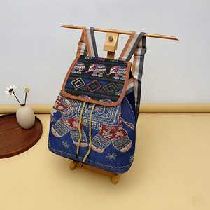 2026 New Quick High Quality Large Capacity <b>Canvas</b> <b>Backpack</b> Retro Embroidered <b>Backpack</b> Casual <b>Backpack</b> - Product Image 3