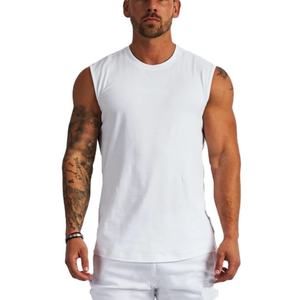Camiseta sin Mangas de Secado Rápido con Logotipo Personalizado, Tops Deportivos para Gimnasio, Ropa Deportiva, Camiseta sin Mangas con Cuello Redondo para Hombre - Product Image 5