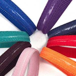 Cinta Elástica de Nailon de 3mm para Ropa Interior, con Logotipo de Silicona Impreso Personalizado - Product Image 1