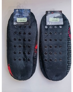 Homme Hommes Chaussons d'intérieur <span class=keywords><strong>en</strong></span> velours léger doublés Sherpa avec semelle souple et antidérapante pour la maison - Product Image 6