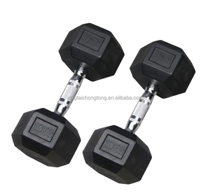Haltères hexagonales en fonte solide <span class=keywords><strong>10KG</strong></span>/30KG Équipement d'entraînement physique pour hommes/femmes Acier pur avec couvercle en fer Usage domestique - Product Image 3