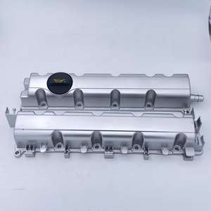 Citroen C4 C5 C8 <span class=keywords><strong>Peugeot</strong></span> 307 308 407 807 Couvercle de soupape automobile en aluminium Nouveau OE 0248P6 0248.P6 0248N2 0248.N2 0249C8 0249.C8 - Product Image 4
