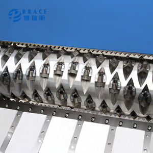 Carbure 34,40,60,80,100mm Film De Coupe Lames De Spinder Simples Couteaux Carrés pour Machine De Recyclage Du Plastique - Product Image 4