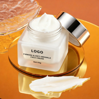 Échantillon Gratuit OEM Crème Visage à la Glycérine Sans Sulfate Sans Parabène Soin de la Peau Améliore l'Élasticité Hydrate Raffermissant Anti-Rides