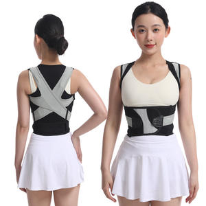 Corrector de <span class=keywords><strong>postura</strong></span> Hombres Mujeres Soporte superior ajustable Cinturón corrector de <span class=keywords><strong>postura</strong></span> <span class=keywords><strong>faja</strong></span> <span class=keywords><strong>para</strong></span> el dolor de espalda - Product Image 5