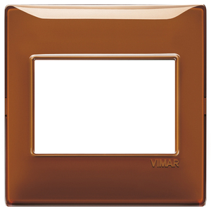 Vimar Wall <b>Switch</b> <b>Plate</b> Tobacco Brown 14.5x9.5 Cm - Product Image 1
