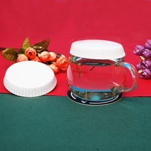 Hotel Restaurant Use Disposable Printing Glass Drink Lid Bottle Paper <b>Cup</b> Cover - Product Image 3