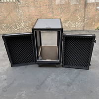 KKMARK Étui de transport antichoc coloré 6U 8U 10U 12U 14U 16U 18U 20U pour amplificateur, rack ATA, vol et route