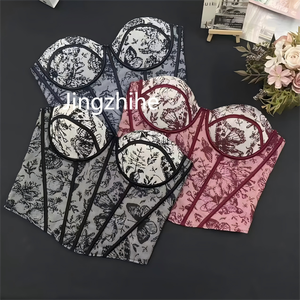 Corsés Retro Y2K para Mujer, Lencería de Talla Grande, Tops Sexys Ajustados, Ropa Interior Vintage para Club, Corsé de Mujer - Product Image 5