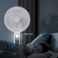 Ventilateur solaire Omsen 12 pouces 2 en 1 table à énergie solaire debout camping ventilateur électrique rechargeable ca/cc avec panneau et batterie