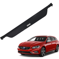 Cache-bagages rétractable et durable pour SUV, pare-soleil de coffre, cache-bagages pour Volvo V60 2010-2017