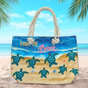 Bolsa de Mano Personalizada con Estampado de Tortuga, para Viajes, Playa, Isla, Regalo, Recuerdo de las <span class=keywords><strong>Seychelles</strong></span> - Product Image 6