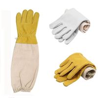 Fabrik liefert direkt chinesische Imkerei handschuhe Neuer Zustand Schutz gummi baumwolle für honig haltende Biene