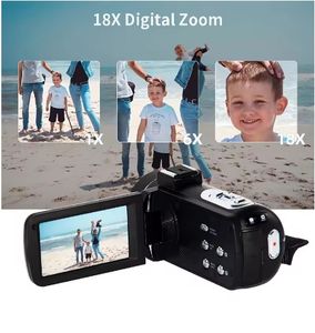 Caméra Caméscope Vlogging 4K 56MP Ultra HD pour TikTok YouTube, Vision Nocturne IR Numérique WiFi Avec Microphone - Product Image 4