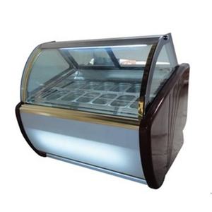Présentoir <span class=keywords><strong>congélateur</strong></span> GN Ice Cream Gelato avec système <span class=keywords><strong>ventilé</strong></span> de refroidissement par air - Product Image 1