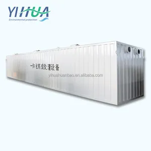 mbr sewage treatment machine ultrasonic mobile dosing system equipment waste water treatment bubbler tanks