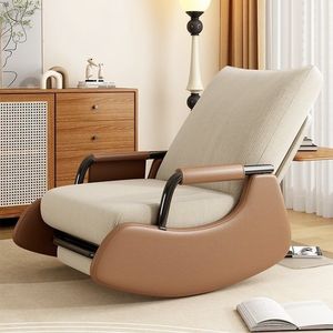 <span class=keywords><strong>Cómodo</strong></span> Sofá Mecedora Reclinable Individual para Adultos para Sala de Estar y Balcón Muebles para el Hogar de Ocio - Product Image 1