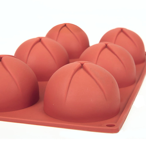Moule à gâteau antiadhésif 6 cavités en silicone pour bonbons, mousse au <span class=keywords><strong>chocolat</strong></span>, gelée, savon, cuisine - Product Image 5