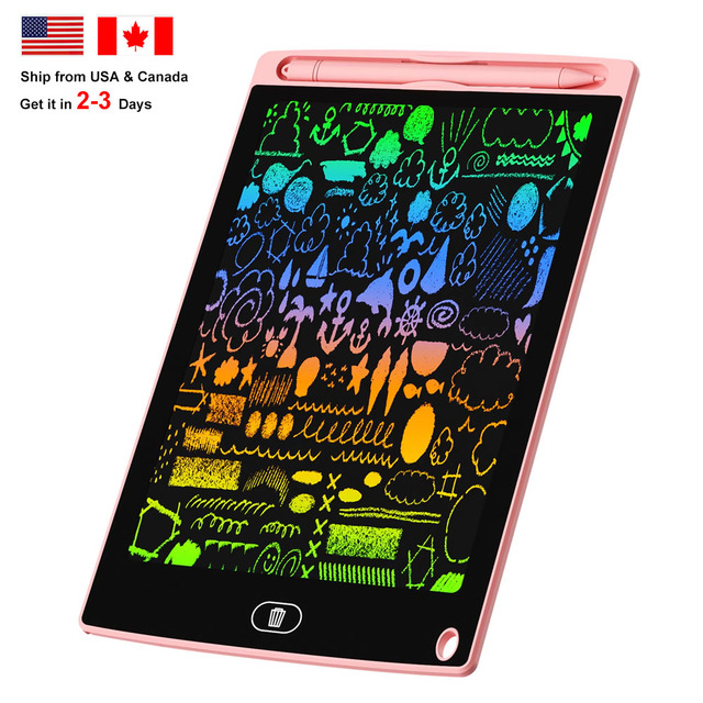 HX Colorful Screen Magic Drawing Board Digital Slate for Children Lcd Writing Tablet Creative Memo Tablet Digital Writing Pads