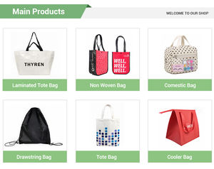 ถุงหิ้วผ้านอนวูฟเวนทำจากโพลีเมอร์ลามิเนตใช้ซ้ำได้ - Product Image 6