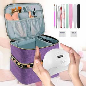 Bolsa Organizadora Portátil de Poliéster para 30 Botellas, para Esmalte de Uñas, Aceite Esencial, Cosméticos, Bolsa de Viaje - Product Image 2