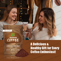 OEM ODM Champignon Café 10 Champignons Mélange puissant Café en grains fraîchement moulu Boisson Favorisant la concentration Vitalité Poudre de café
