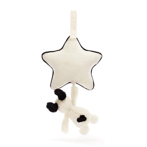 Peluche musicale douce et moelleuse pour chiot, modèle Bashful Black & Cream 2026, avec une mélodie douce, jouet sensoriel pour bébé, cadeau pour nouveau-né - Product Image 5