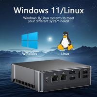 Mini PC Económico para Oficina en Casa, Linux Intel Core Ultra 9, 64 GB de RAM, 8 GB de RAM para Juegos, Mini PC para Juegos I7
