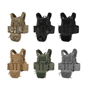 Sabado Laser Gesneden Molle Systeem Versnelling <span class=keywords><strong>Chaleco</strong></span> Tactico Quick Release Vest Tactische Plaatdrager - Product Image 2