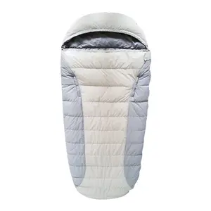 White Duck down Camping Sleeping Bags Winter Sleeping Bags Extendable Hand for Camping Hiking Backpacking and Outdoors
