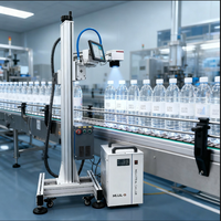 Fabrik-Großhandel 5W 10W Hochgeschwindigkeits-UV-Flug-3D-Lasermarkiermaschine Wasserkühlung Graviermaschine Produktionslinie DWG/DST