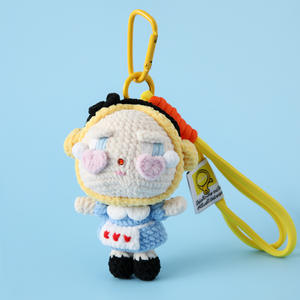 Llavero de Peluche Suave Hecho a Mano, Personalizado, con Muñeco de Peluche <span class=keywords><strong>que</strong></span> <span class=keywords><strong>Llora</strong></span>, Expresión de Llanto y Risa, Regalo - Product Image 2