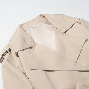 <span class=keywords><strong>Trench</strong></span> da <span class=keywords><strong>donna</strong></span> 2026: Nuovo modello casual alla moda con revers e cintura decorativa, stile retrò chic a maniche lunghe. - Product Image 3