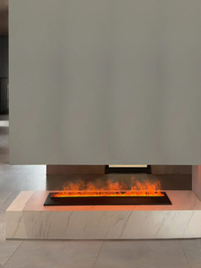 Cheminée électrique d'intérieur à brume d'eau atomisée, décorative, à économie d'énergie, pour la décoration quotidienne de la maison - Product Image 4