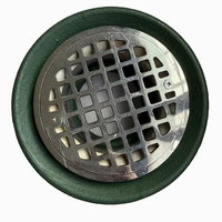 Grille de drain de sol en fonte ductile robuste, couvercle de drain de tranchée en fonte, raccords de drainage OEM, moulage au sable pour allées et routes