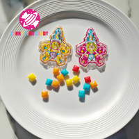Bonbons à mâcher en forme de jouet de labyrinthe d'avion OEM en gros, saveur de fruits mélangés, mini bonbons à mâcher carrés