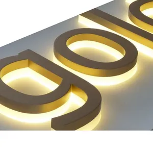 De logos más importantes de España Custom Para Carteles Negocios LED Letreiro LEDLetreros Luminosos LED Leucht Buchstaben