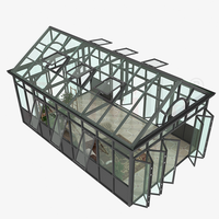 Abri de soleil en verre pour l'extérieur, 4 saisons, jardin sain, maison sur pied, aquarium, en plastique
