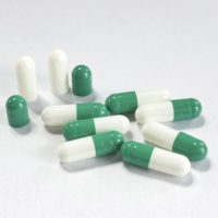 Capsules de gélatine vides colorées 00 et 0 coquilles de capsules vides végétariennes