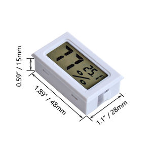 FY-11 номер гидрометр температуры влажности датчика небольшой цифровой термометр Мини ЖК-дисплей цифровой термометр-гигрометр - Product Image 3