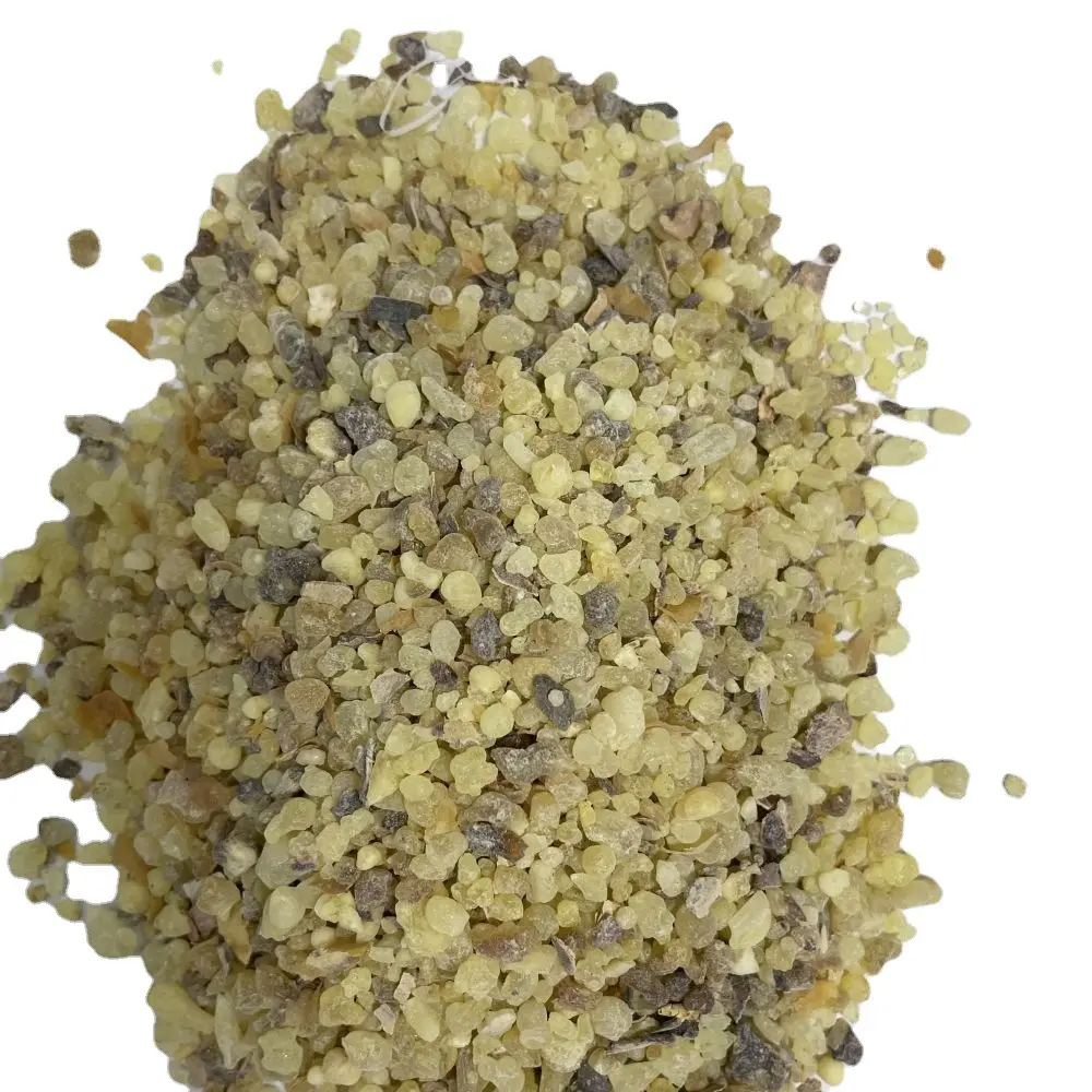 YML factory wholesale somalia natural frankincense resin 100% pure Ruxiang resin granule for incense oil extraction