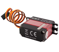 Servo numérique miniature KST X15-855X en alliage d'aluminium et acier trempé, sans balais, pour hélicoptères RC, 15Kgf.cm, 0.05sec, haute tension