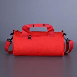 Bolsa de Gimnasio de Tela Oxford Impermeable y Resistente, Bolsa de Viaje Redonda Tipo Duffel, Bolso Deportivo Ligero de Hombro para Hombre - Product Image 1