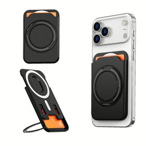 New Magnetic Telescopic Card Holder Pc+Aluminum Alloy 12 Colors Universal Mobile <b>Stand</b> for for with Magnetic Mount - Product Image 1