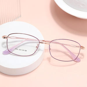 Gafas de mujer Ds Jing Ying con montura ovalada de 52 mm, lentes de plástico de tamaño mediano, puente nasal estándar, origen Danyang - Product Image 2