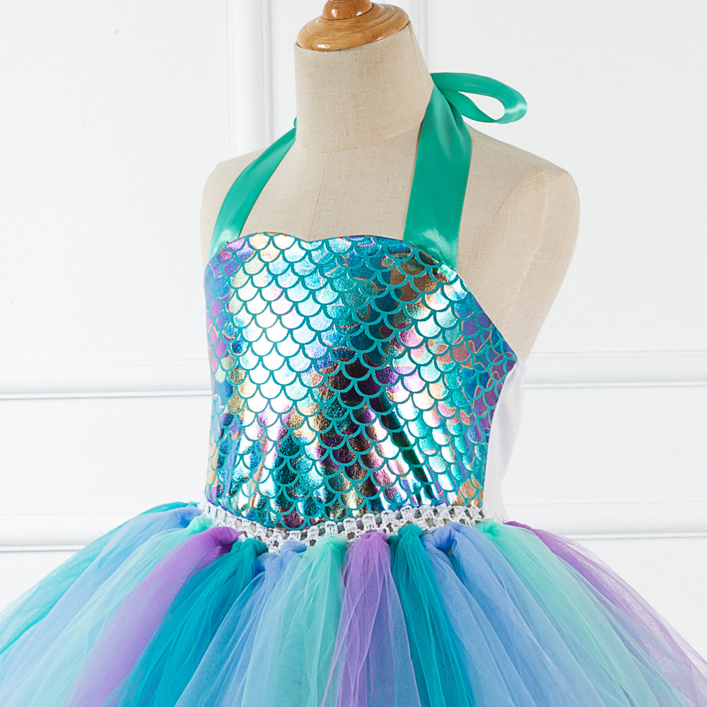 open lace back dress The Romantic Pink Mermaid Costume Dress – Luxury Kids Costume by Teresita  Orillac – Joy Costumes