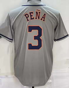 Camisas de Beisebol Masculinas 2025 Novas, Jeremy Pena, Atacado, Alta Qualidade, Bordado Costurado - Product Image 5
