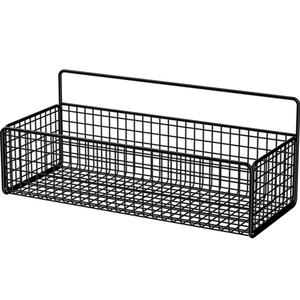 Kitchen Accessories Shelf Free Punching Wall Hanging Drain Rack Barbed Waterproof Wire Storage Basket for Home Garden Gad Gets