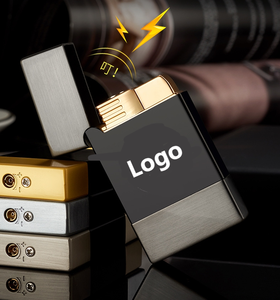 High Quality Custom Logo Metal Torch Cigar <strong>Lighter</strong> Classic <strong>Windproof</strong> <strong>Lighter</strong> - Product Image 5
